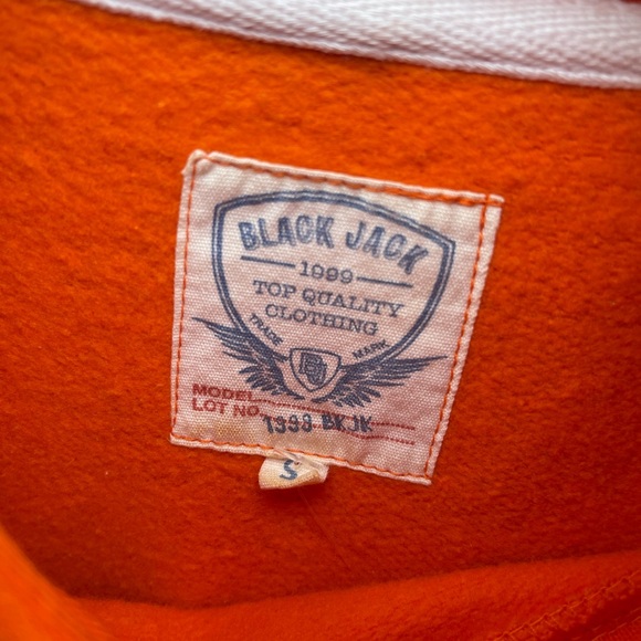 Small Black Jack 1999 Colorblock Hoodie Orange White Blue Star Wars Ahsoka Tano - Picture 7 of 12